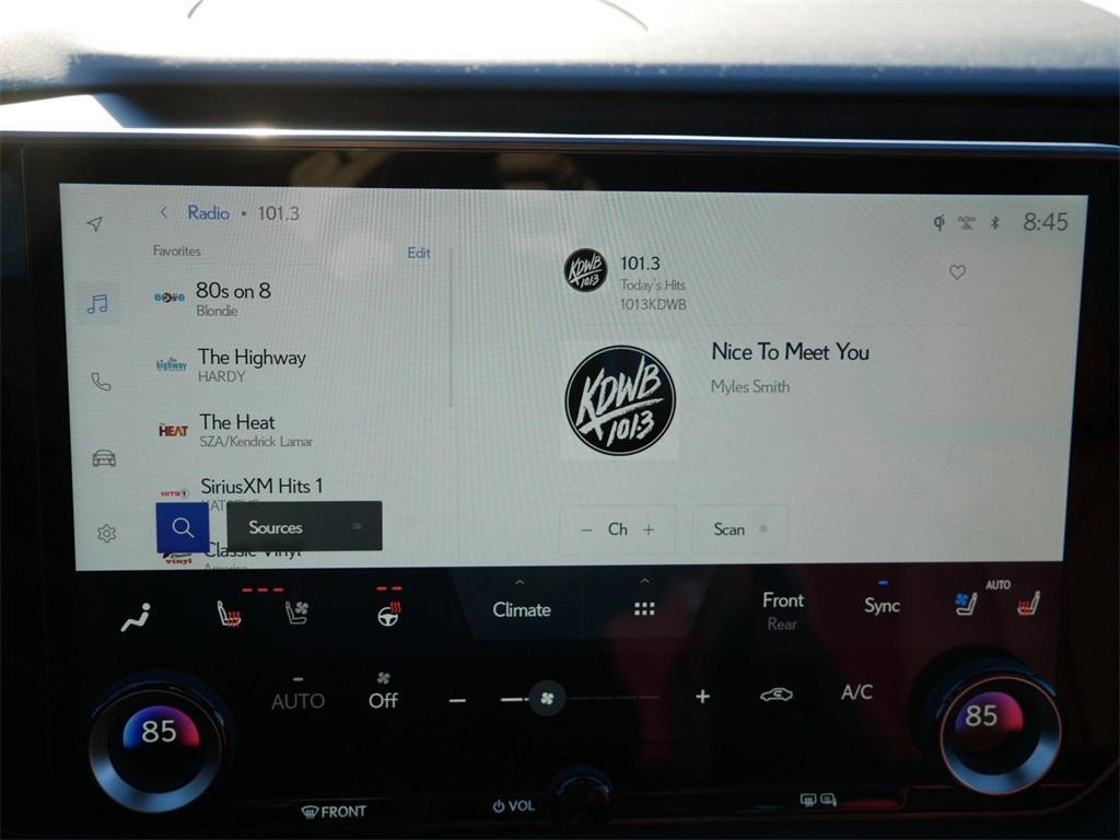 new 2025 Lexus RX 500h car, priced at $72,861