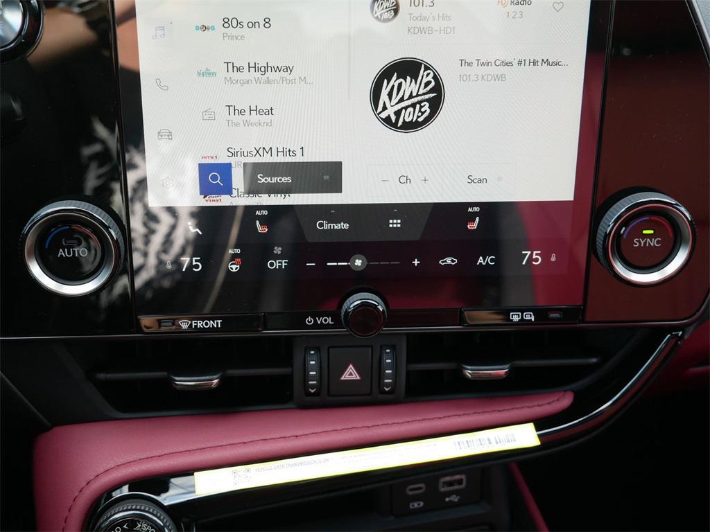 new 2026 Lexus NX 350 car, priced at $49,174