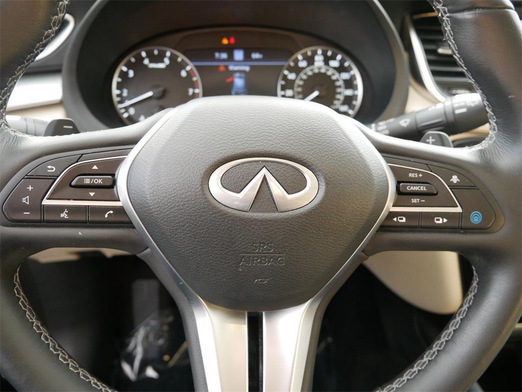 used 2021 INFINITI QX50 car, priced at $27,999