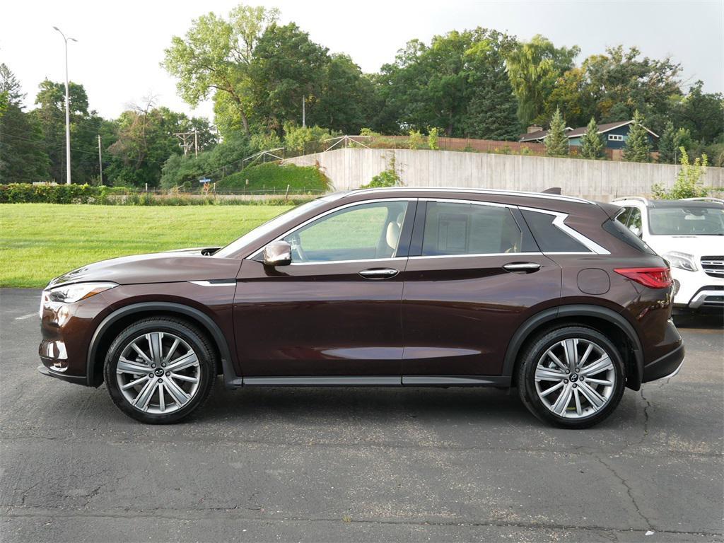 used 2021 INFINITI QX50 car, priced at $27,999