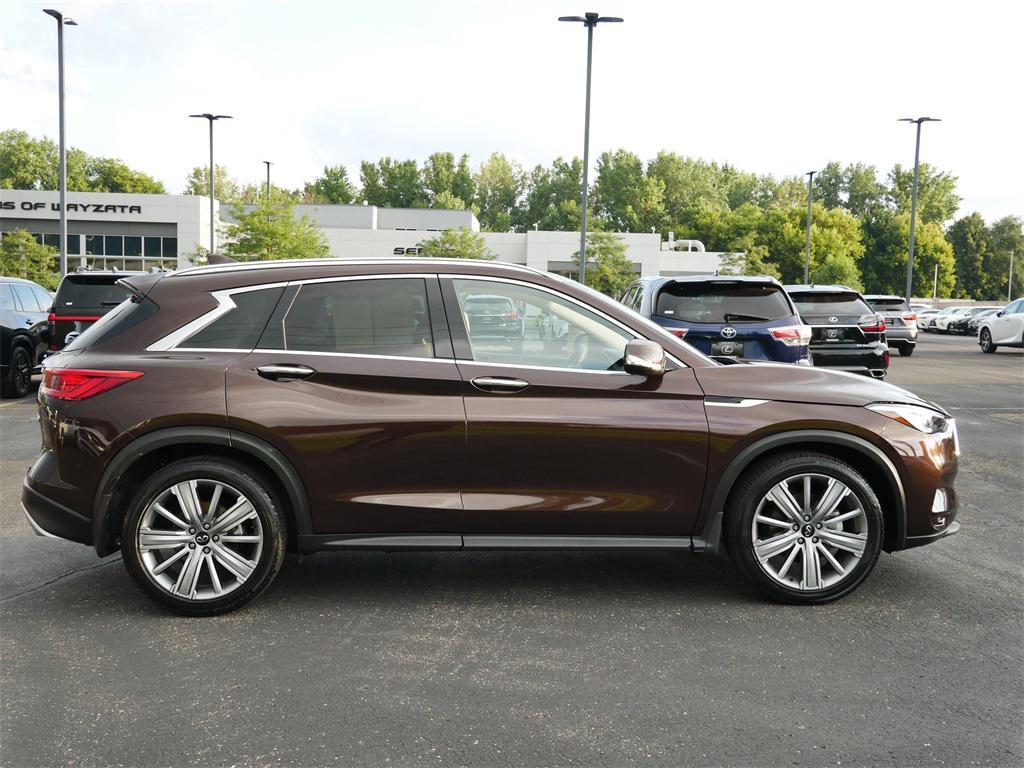used 2021 INFINITI QX50 car, priced at $27,999