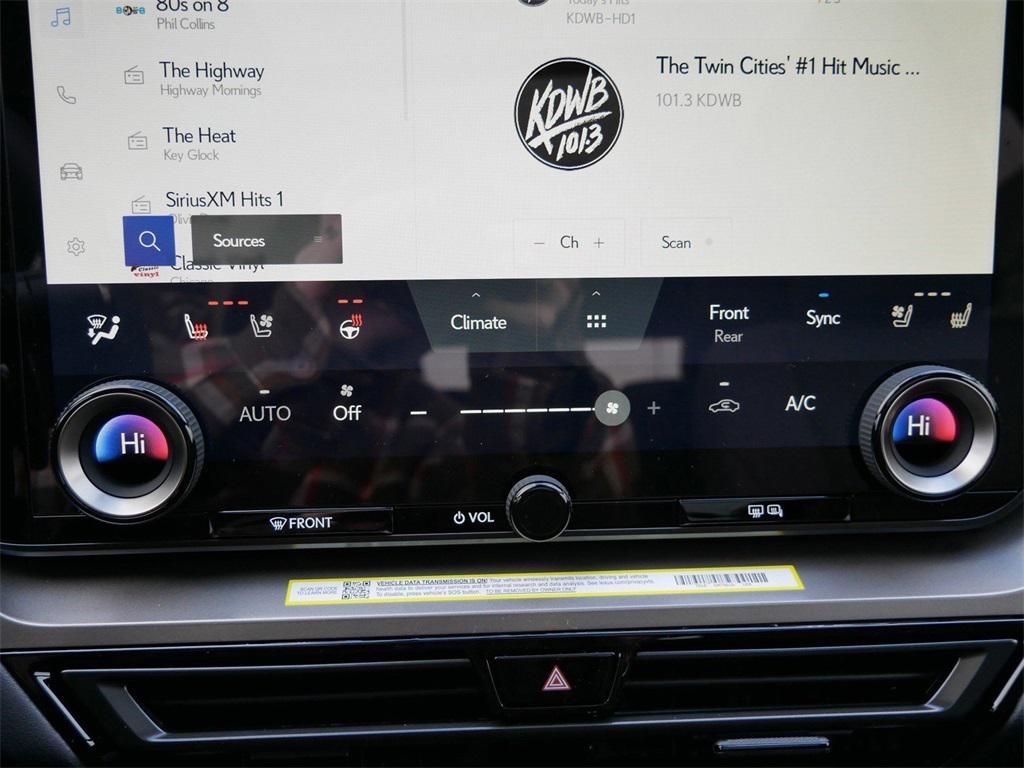 new 2026 Lexus TX 350 car, priced at $67,223