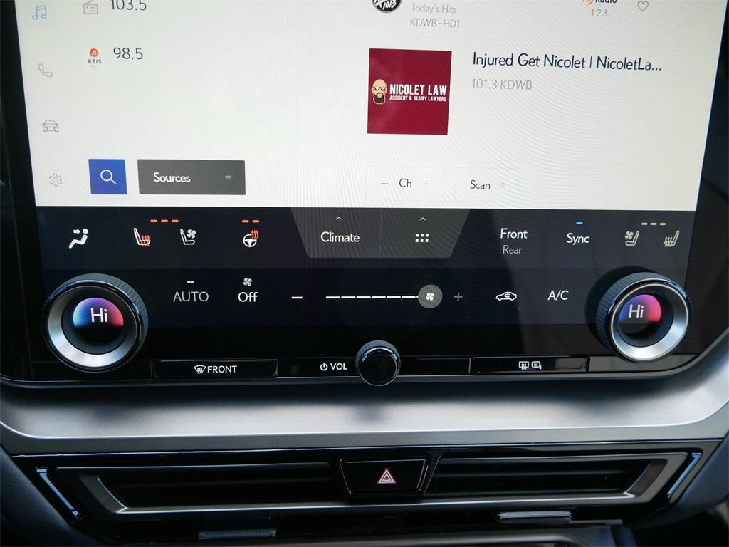 used 2025 Lexus TX 500h car, priced at $70,499