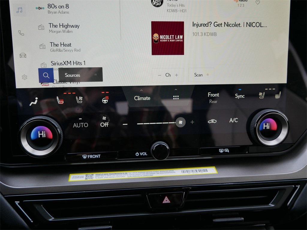 new 2026 Lexus TX 500h car, priced at $74,506