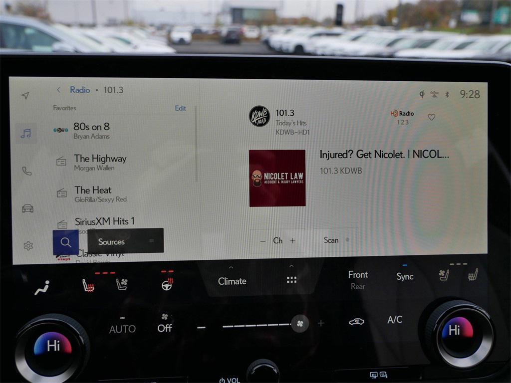 new 2026 Lexus TX 500h car, priced at $74,506