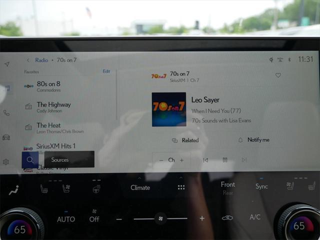 new 2025 Lexus RX 350 car, priced at $61,010