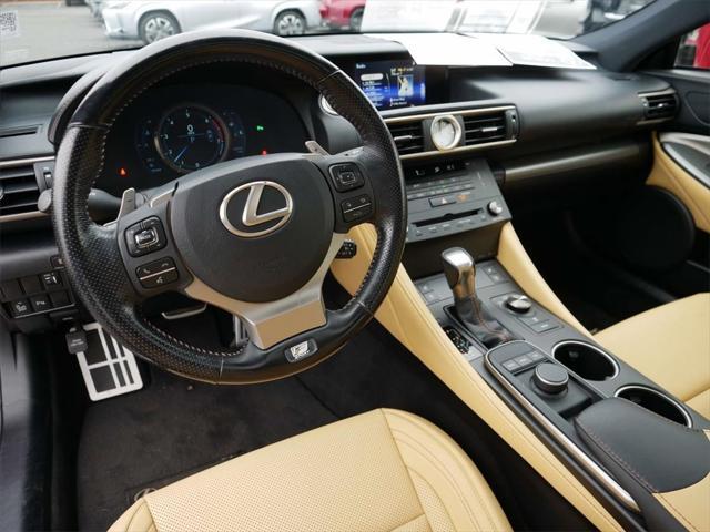 used 2017 Lexus RC 200t car, priced at $27,999