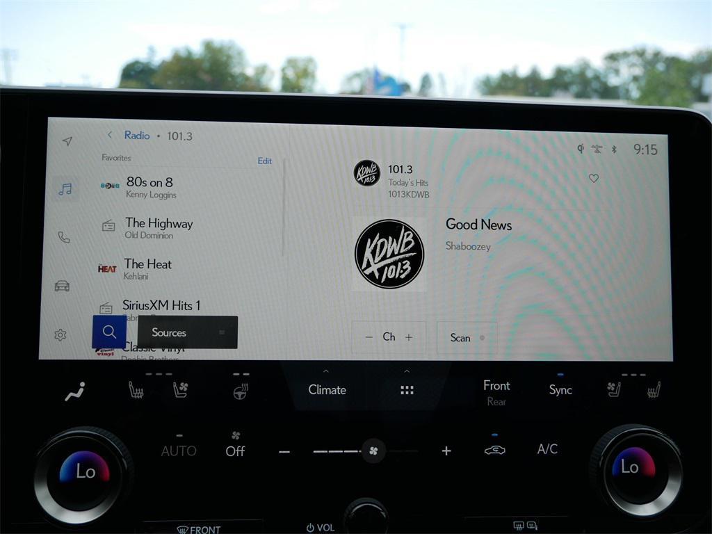 new 2025 Lexus TX 500h car, priced at $71,941