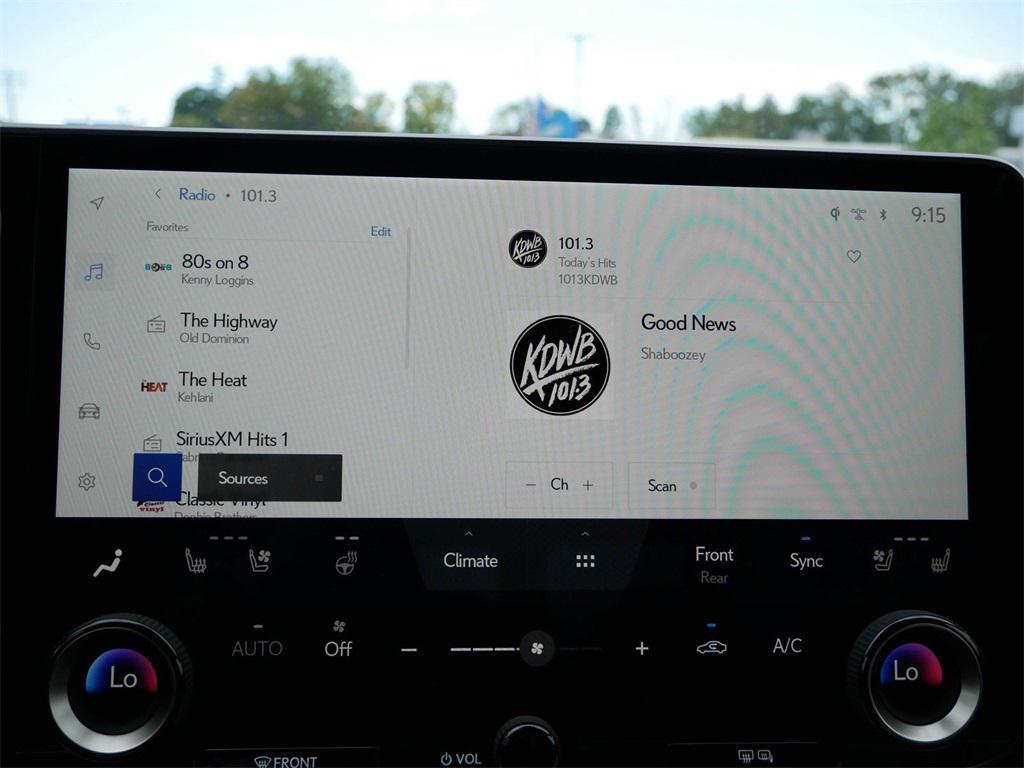 new 2025 Lexus TX 500h car, priced at $71,941
