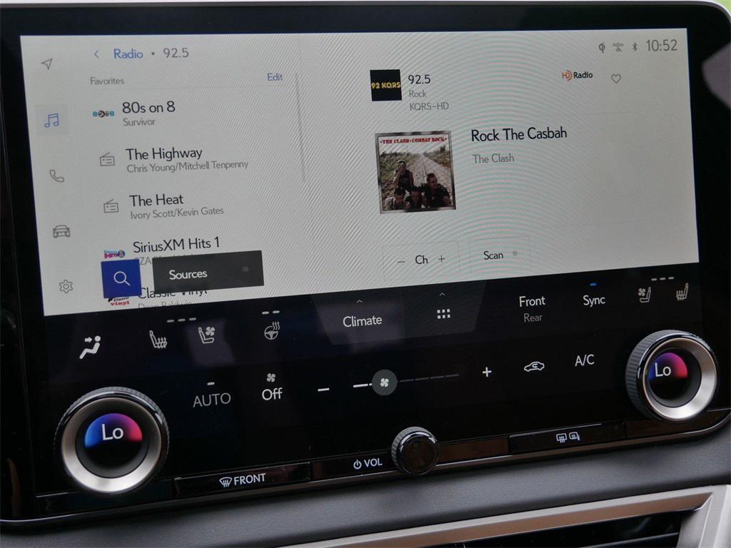 new 2025 Lexus RX 350 car, priced at $59,755