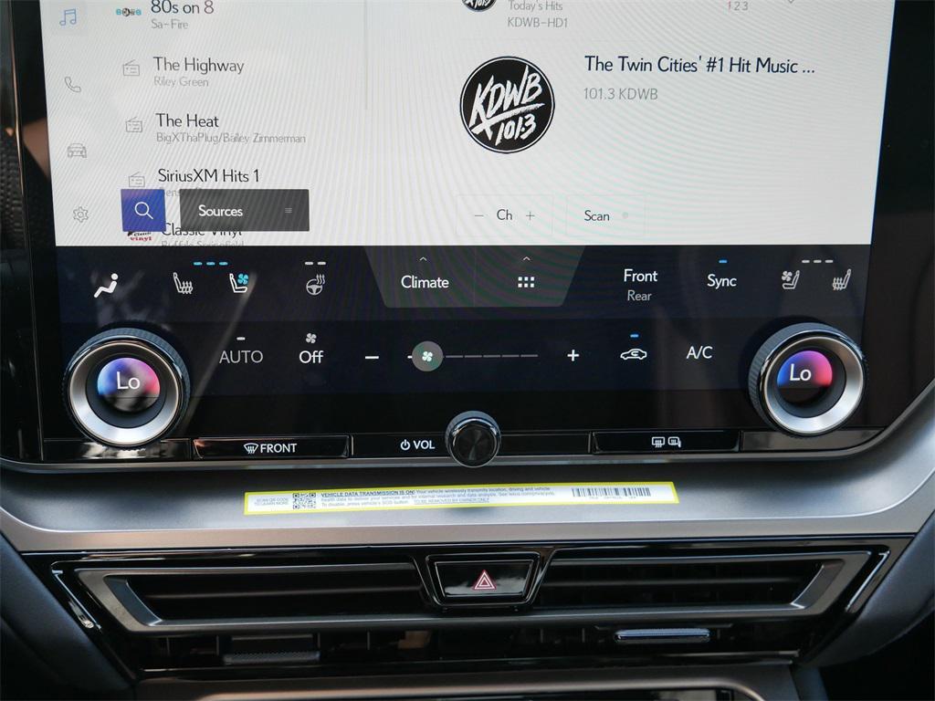 new 2025 Lexus TX 500h car, priced at $71,781