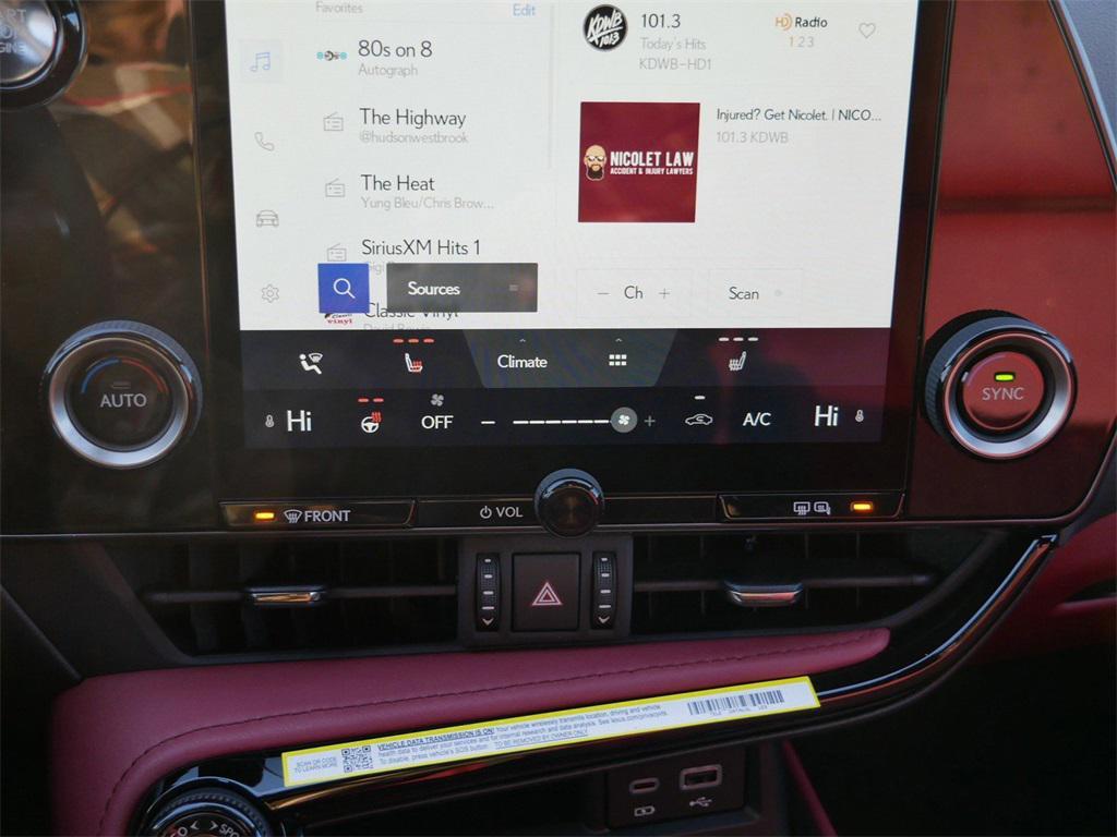 new 2026 Lexus NX 350 car, priced at $48,474