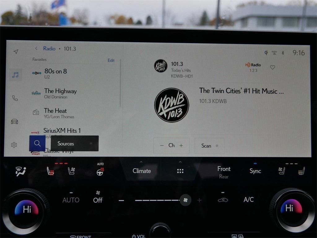 new 2026 Lexus TX 500h car, priced at $74,181