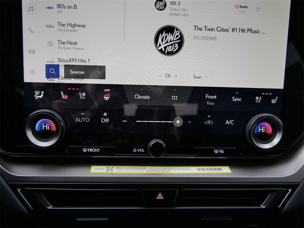 new 2026 Lexus TX 500h car, priced at $74,181