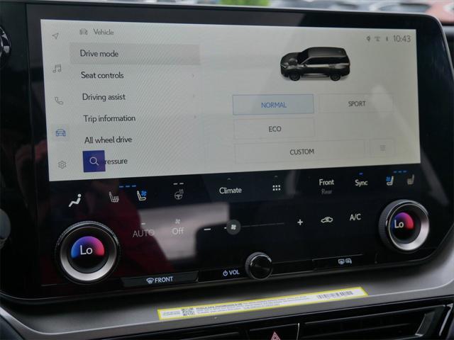 new 2025 Lexus TX 350 car, priced at $64,919