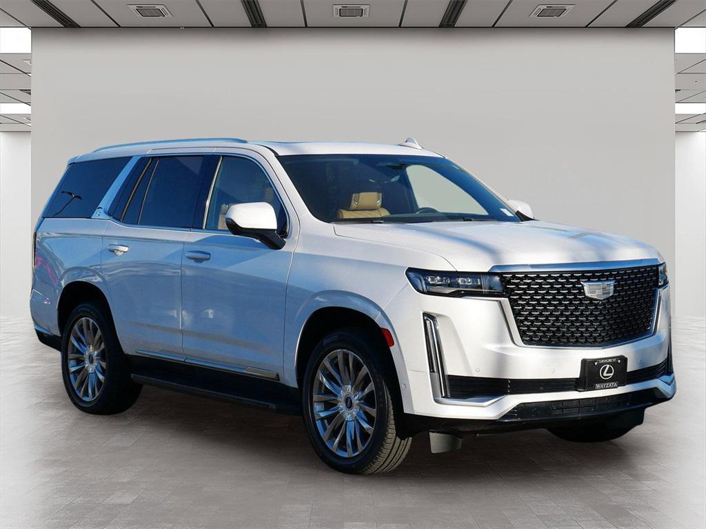 used 2021 Cadillac Escalade car, priced at $48,999