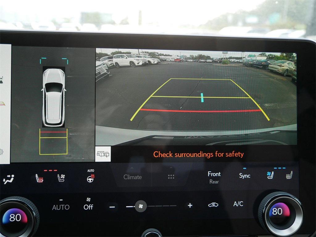 new 2025 Lexus TX 500h car, priced at $71,781