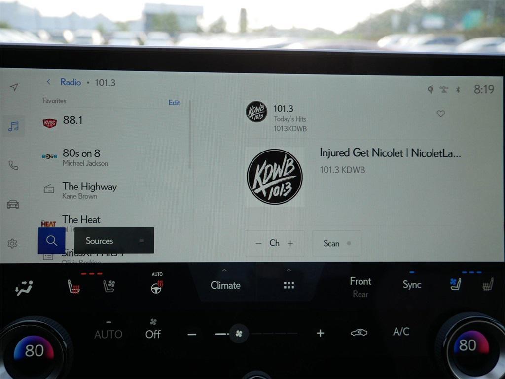 new 2025 Lexus TX 500h car, priced at $71,781