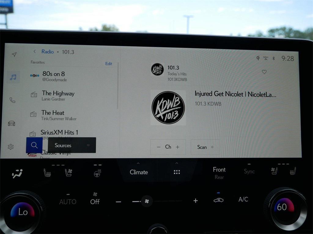new 2025 Lexus TX 500h car, priced at $71,941