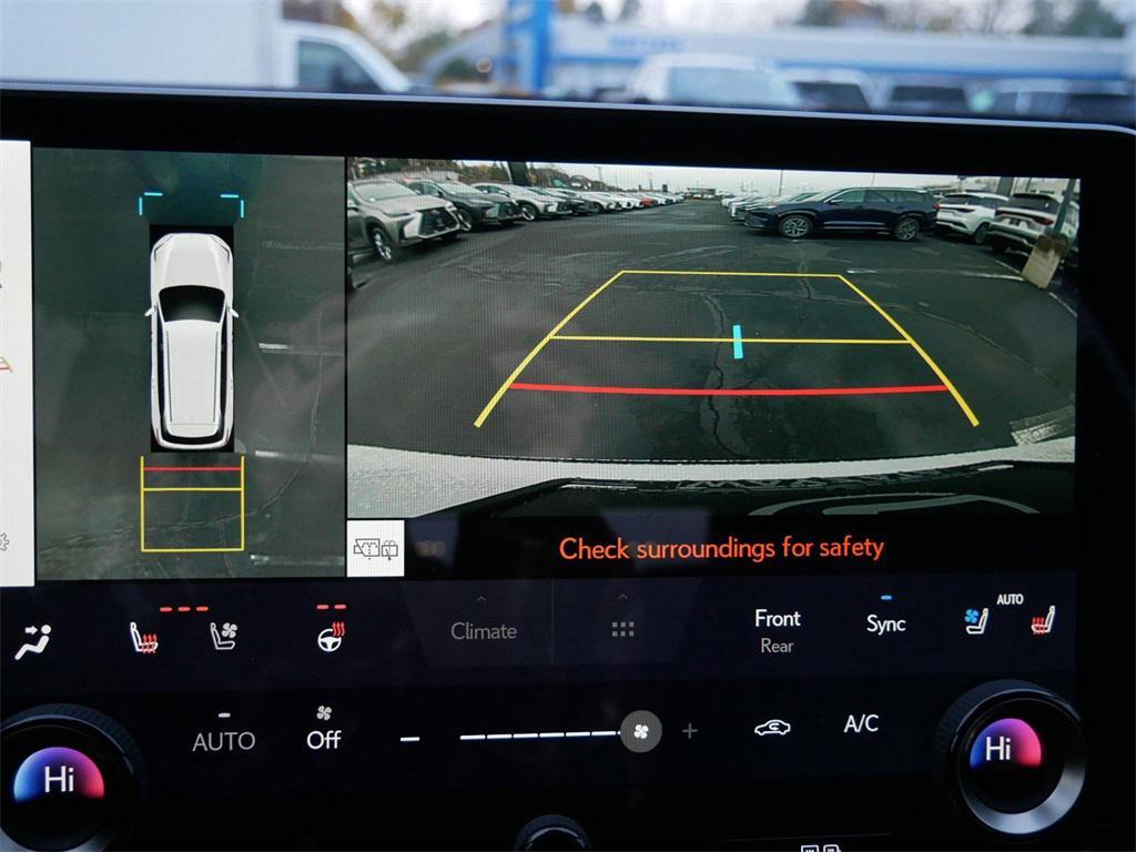 new 2026 Lexus TX 500h car, priced at $74,181