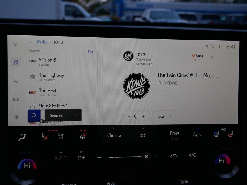 new 2026 Lexus TX 500h car, priced at $74,181