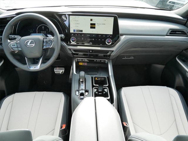 new 2025 Lexus TX 500h car, priced at $74,414