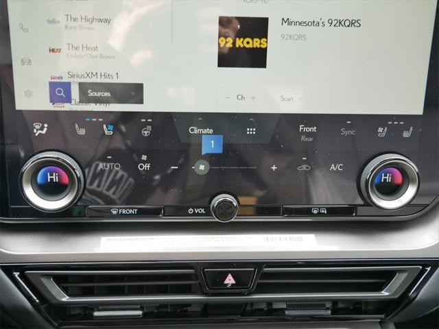 new 2024 Lexus TX 350 car, priced at $70,095