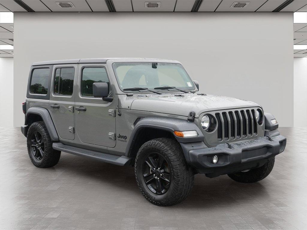 used 2020 Jeep Wrangler Unlimited car, priced at $23,699
