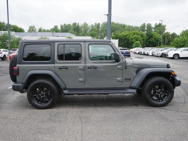 used 2020 Jeep Wrangler Unlimited car, priced at $24,999