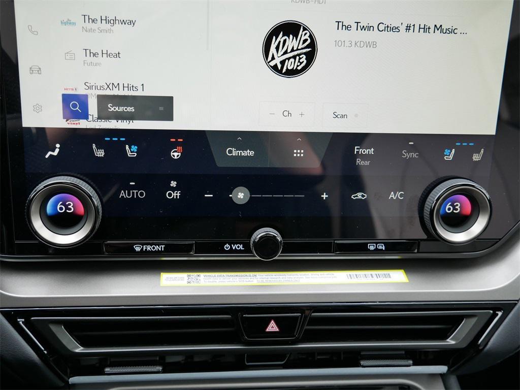new 2025 Lexus TX 350 car, priced at $70,416