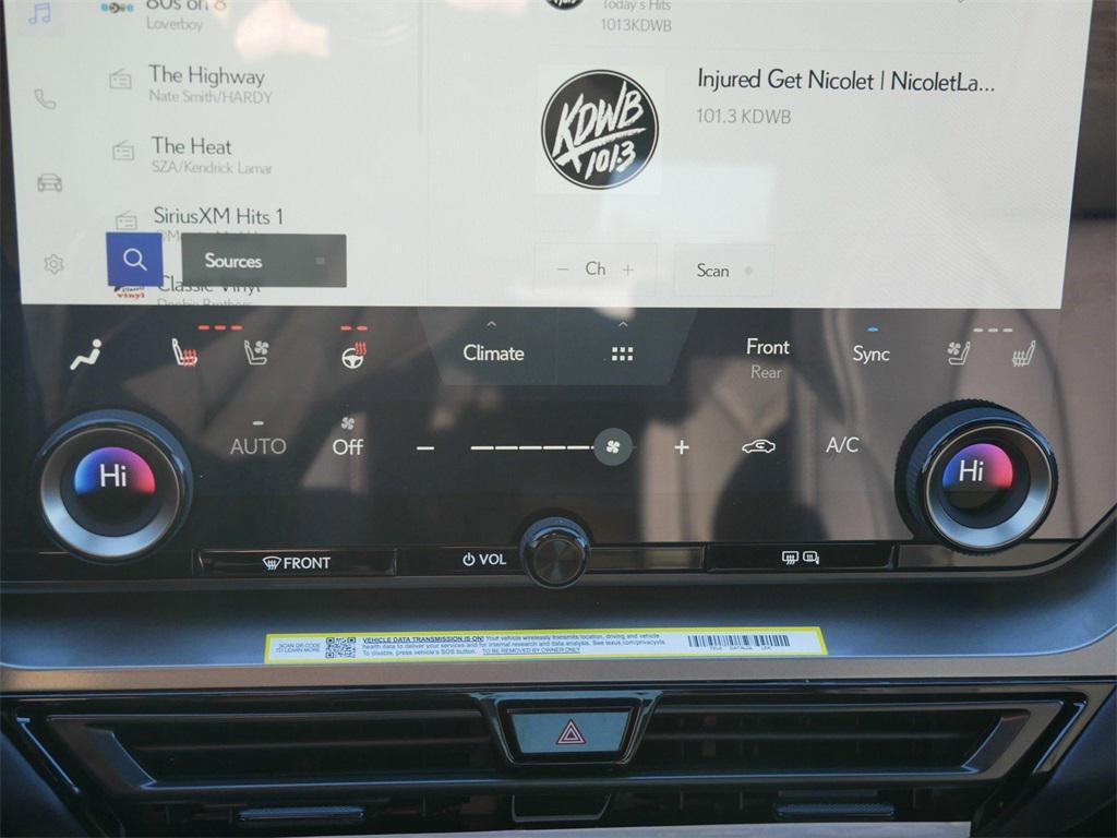 new 2026 Lexus TX 500h car, priced at $75,928