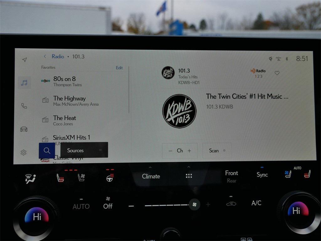 new 2026 Lexus TX 500h car, priced at $74,506