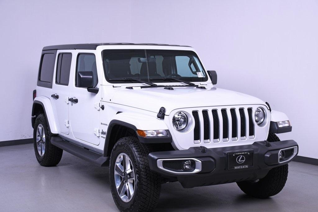 used 2020 Jeep Wrangler Unlimited car, priced at $38,999