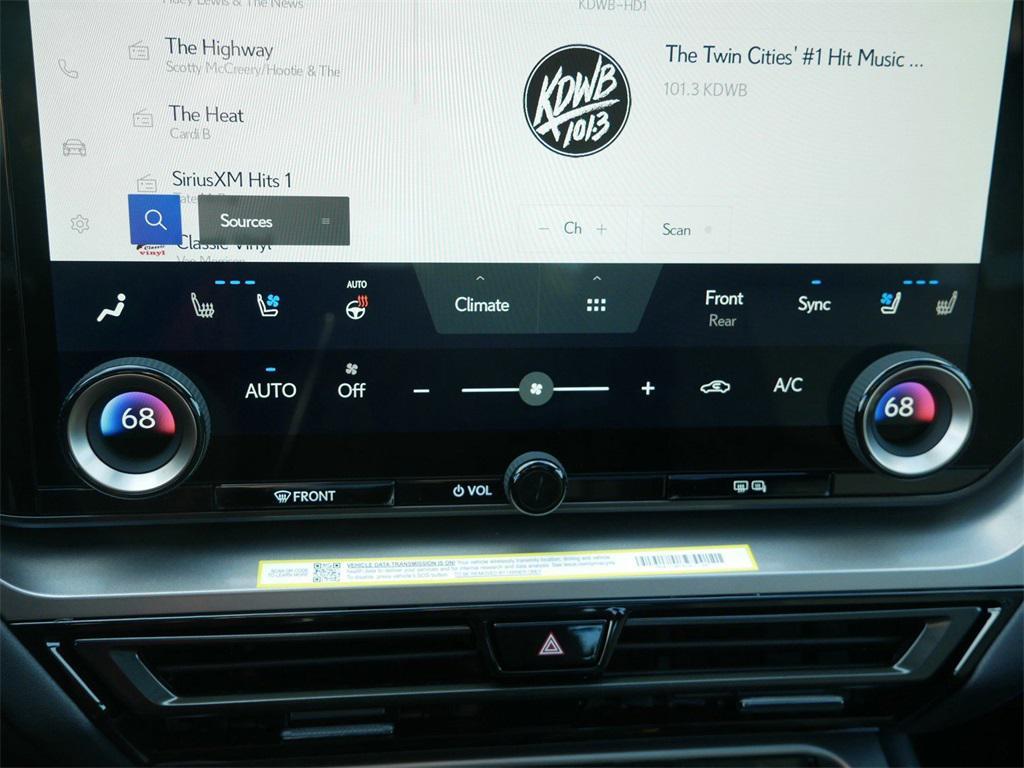 new 2025 Lexus TX 350 car, priced at $72,244