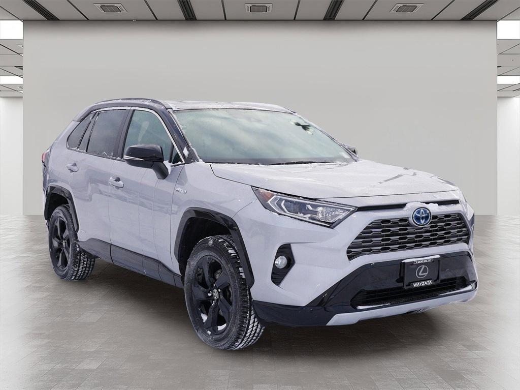 used 2021 Toyota RAV4 Hybrid car, priced at $28,999