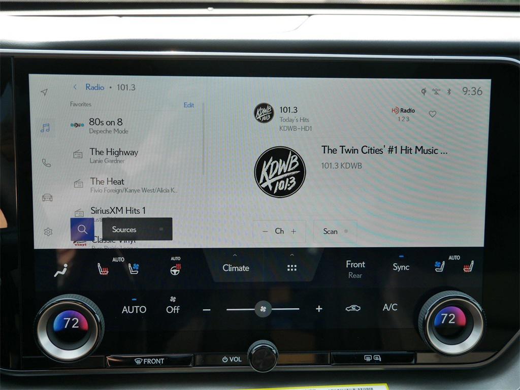 new 2025 Lexus TX 350 car, priced at $72,244