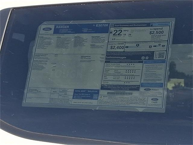 new 2025 Ford Ranger car, priced at $40,217