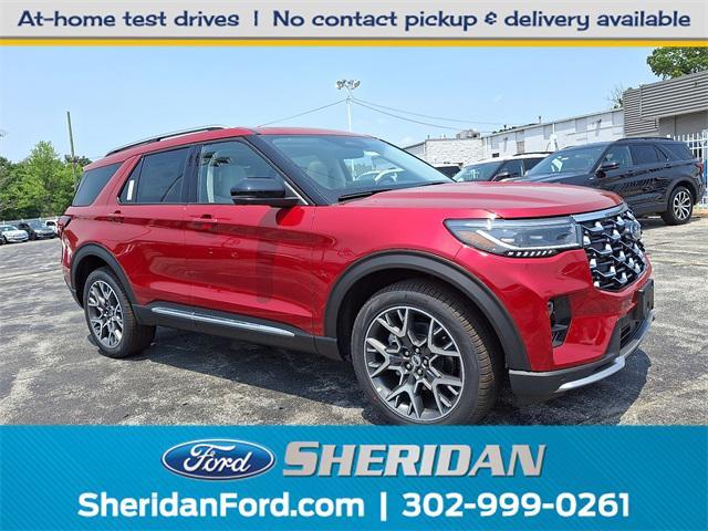 new 2025 Ford Explorer car, priced at $57,217