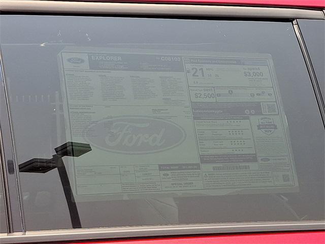 new 2025 Ford Explorer car, priced at $57,217