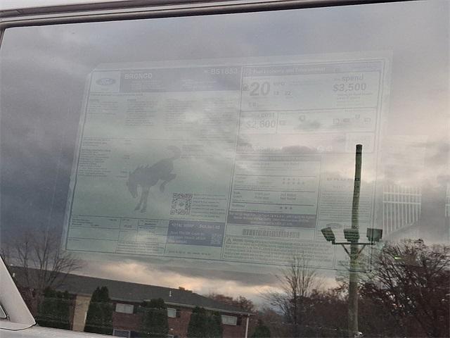 new 2025 Ford Bronco car, priced at $47,603