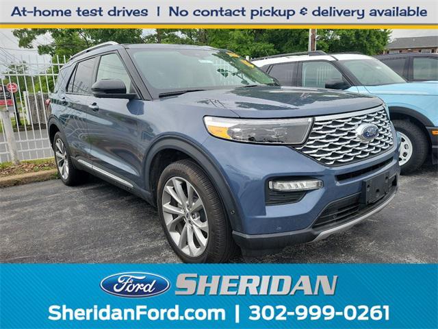 used 2021 Ford Explorer car, priced at $40,296