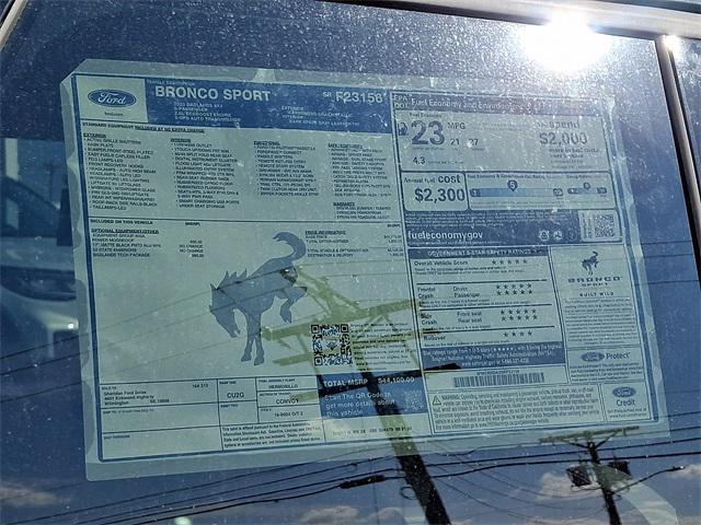 new 2025 Ford Bronco Sport car, priced at $42,067