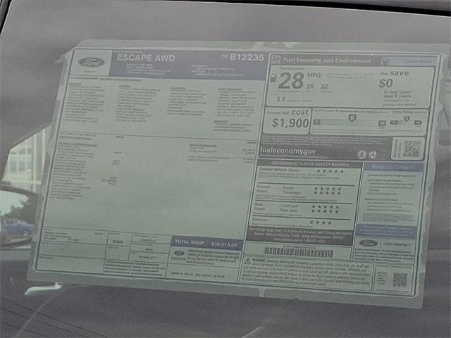 new 2025 Ford Escape car, priced at $33,721