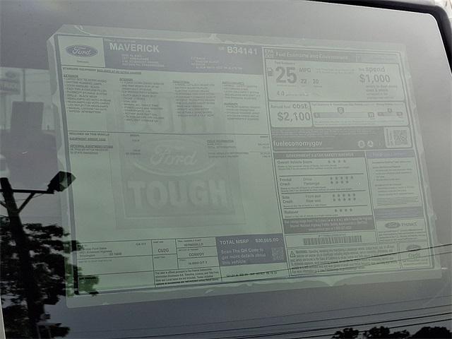 new 2025 Ford Maverick car, priced at $28,065