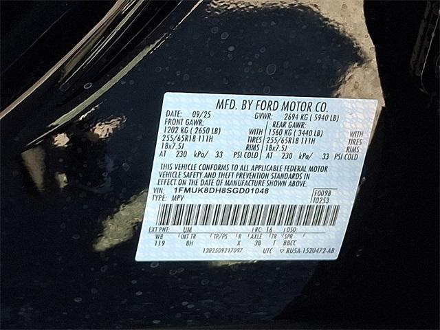 new 2025 Ford Explorer car, priced at $41,436