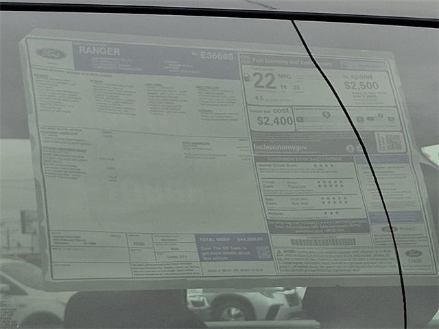 new 2025 Ford Ranger car, priced at $41,074