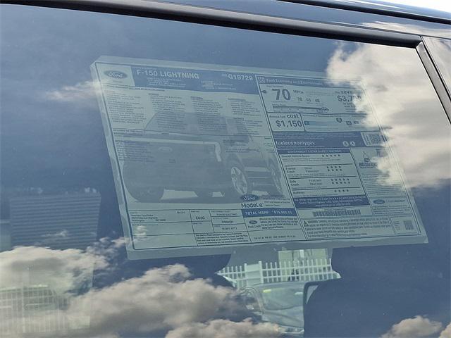 new 2025 Ford F-150 Lightning car, priced at $73,059