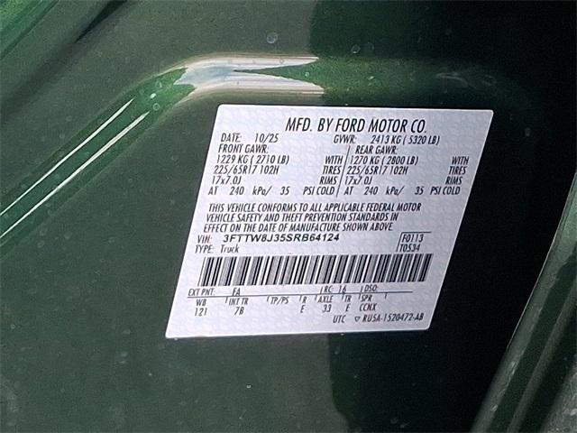 new 2025 Ford Maverick car, priced at $36,705