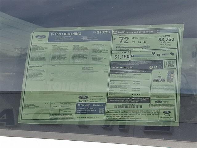 new 2025 Ford F-150 Lightning car, priced at $68,282