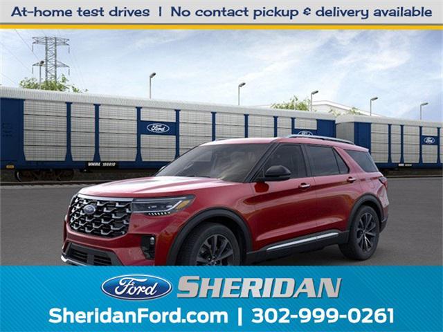 new 2025 Ford Explorer car, priced at $59,955